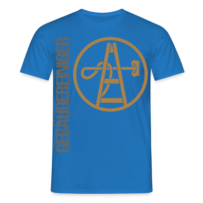 Unisex T-Shirt "Gebäudereiniger" Royalblau Männer T-Shirt