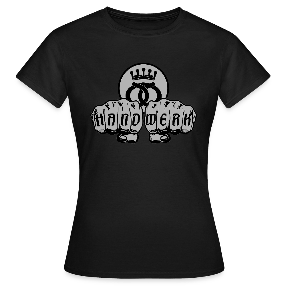 Frauen T-Shirt "Bäcker" Schwarz Frauen T-Shirt