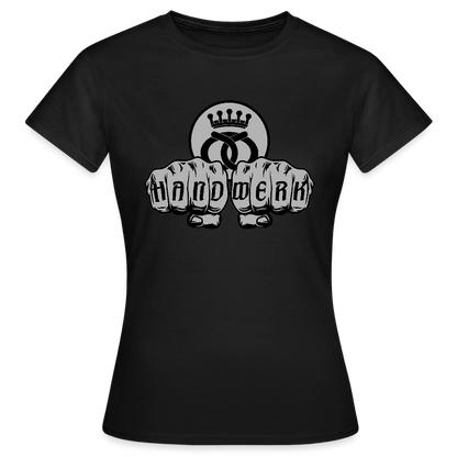 Frauen T-Shirt "Bäcker" Schwarz Frauen T-Shirt