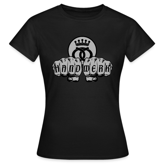 Frauen T-Shirt "Bäcker" Schwarz Frauen T-Shirt
