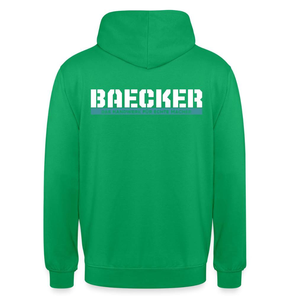 Unisex Hoodie HW-300 | MACHER "Bäcker" Kelly Green Unisex Hoodie {{ color }}