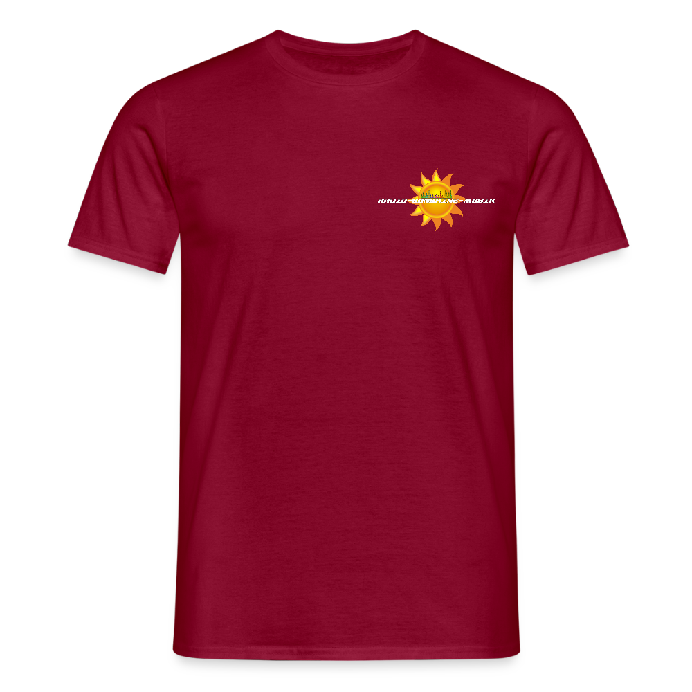 Unisex T-Shirt "Radio-Sunshine-Musik" (beidseitig bedruckt) Männer T-Shirt