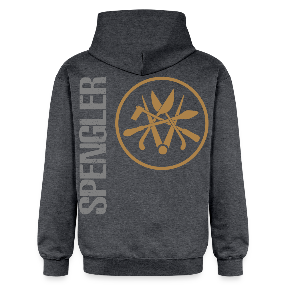 Gildan Unisex Softstyle® "Spengler" Dunkelgrau meliert Gildan Unisex Softstyle® Midweight Hoodie