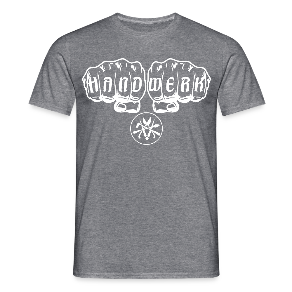 Unisex T-Shirt "Spengler" Graphit meliert Männer T-Shirt