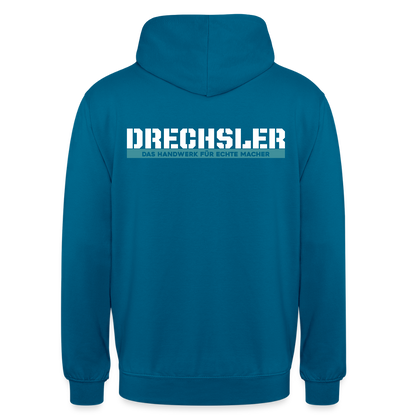 Unisex Hoodie HW-300 | MACHER "Drechsler" Tiefseeblau Unisex Hoodie {{ color }}