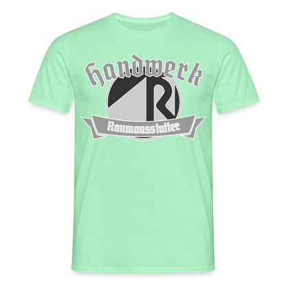 Unisex T-Shirt "Raumausstatter" Mintgrün Männer T-Shirt
