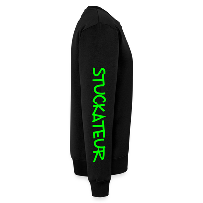 Unisex Premium Pullover "Stuckateur" neongrün Männer Premium Pullover