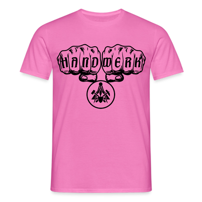 Unisex T-Shirt "Maurer" Pink Männer T-Shirt {{ color }}