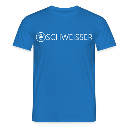 Unisex T-Shirt "Schweisser" Royalblau Männer T-Shirt