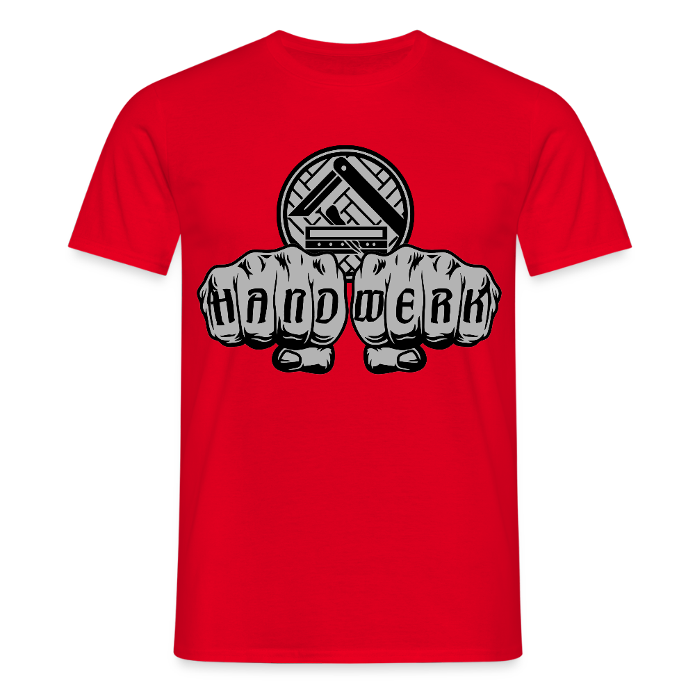 Unisex T-Shirt "Parkettleger" Rot Männer T-Shirt