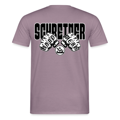 Unisex T-Shirt "Schreiner" Lilagrau Männer T-Shirt