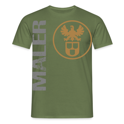 Unisex T-Shirt "Maler" Militärgrün Männer T-Shirt