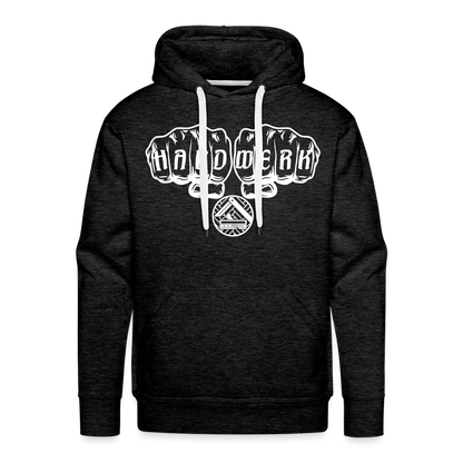 Männer Premium Hoodie "Parkettleger" Anthrazit Männer Premium Hoodie