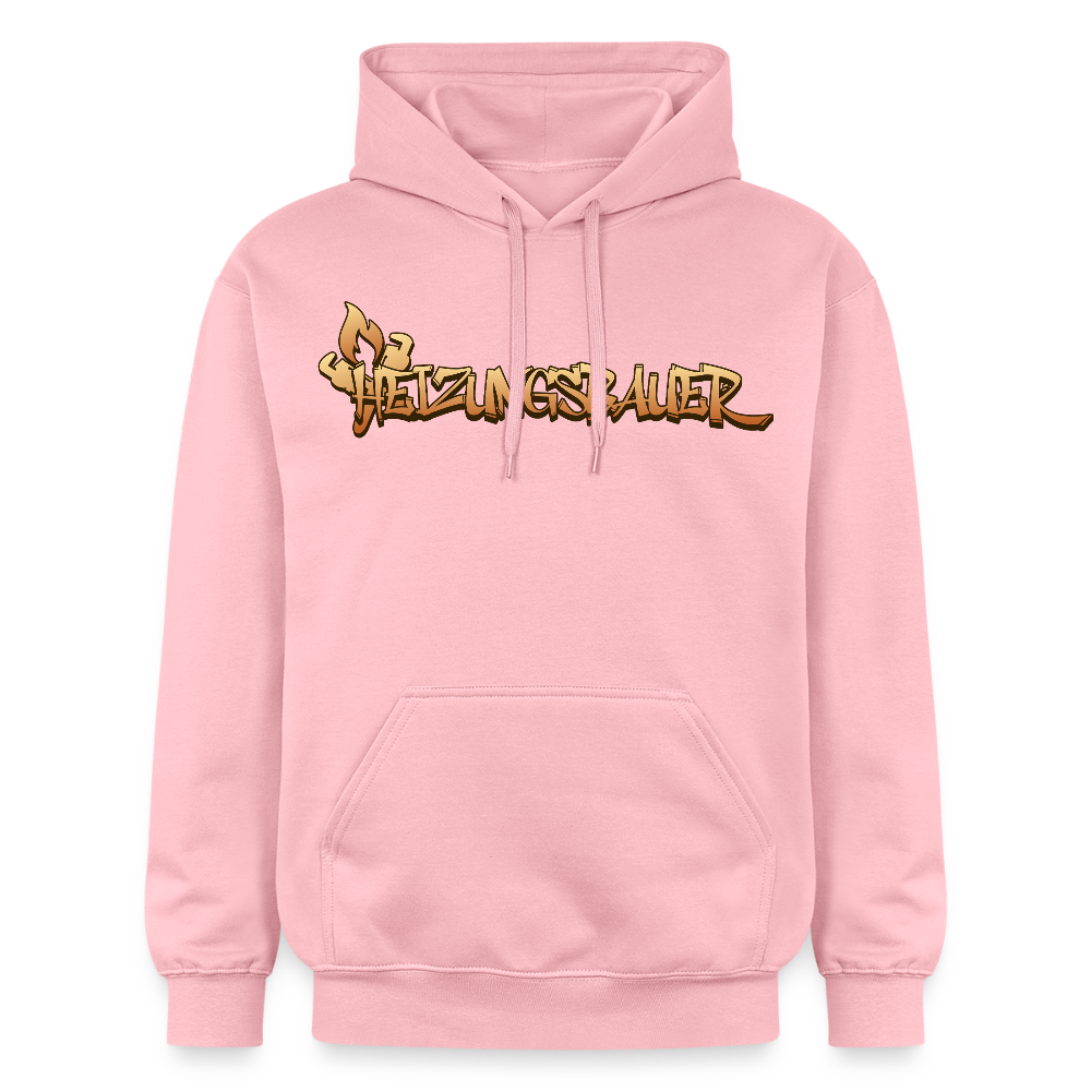 Gildan Unisex Softstyle® "Heizungsbauer" Hellrosa Gildan Unisex Softstyle® Midweight Hoodie