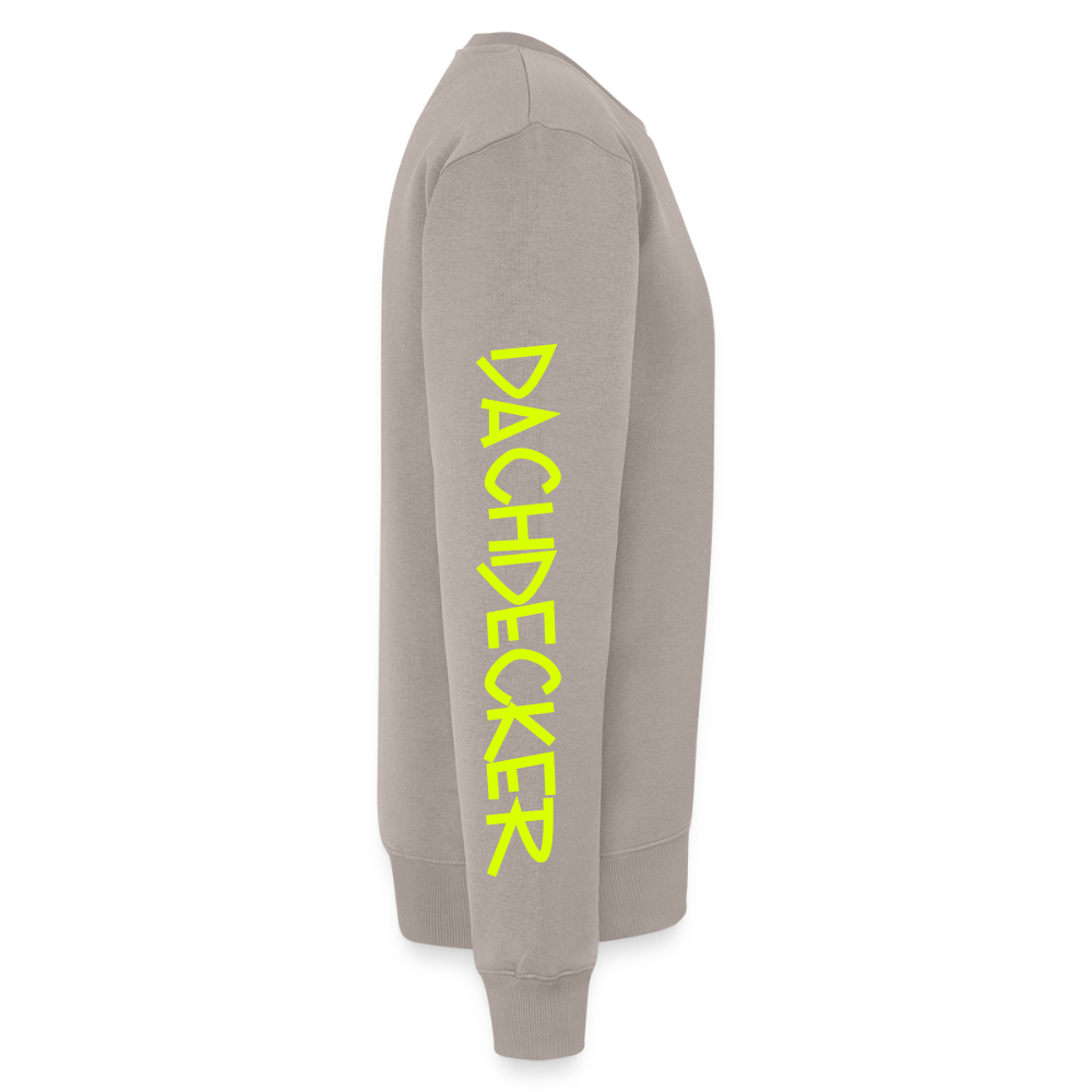 Unisex Premium Pullover "Dachdecker" neongelb Männer Premium Pullover