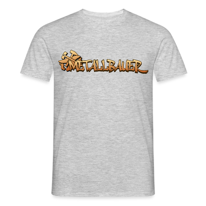 Unisex T-Shirt "Metallbauer" Grau meliert Männer T-Shirt