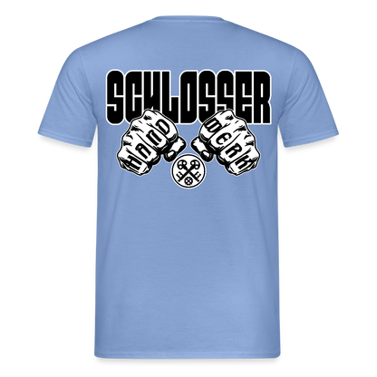 Unisex T-Shirt "Schlosser" carolina blue Männer T-Shirt