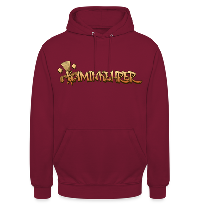 Unisex Hoodie "Kaminkehrer" Bordeaux Unisex Hoodie