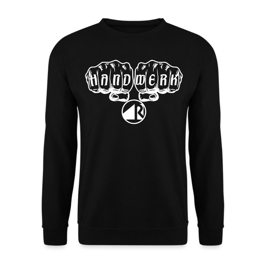 Unisex Pullover "Raumausstatter" - Schwarz