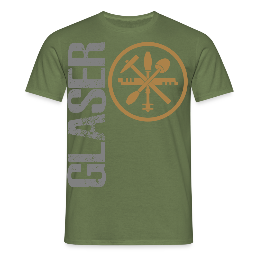 Unisex T-Shirt "Glaser" Militärgrün Männer T-Shirt