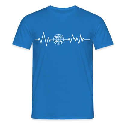 Unisex T-Shirt "Isolierer" Royalblau Männer T-Shirt
