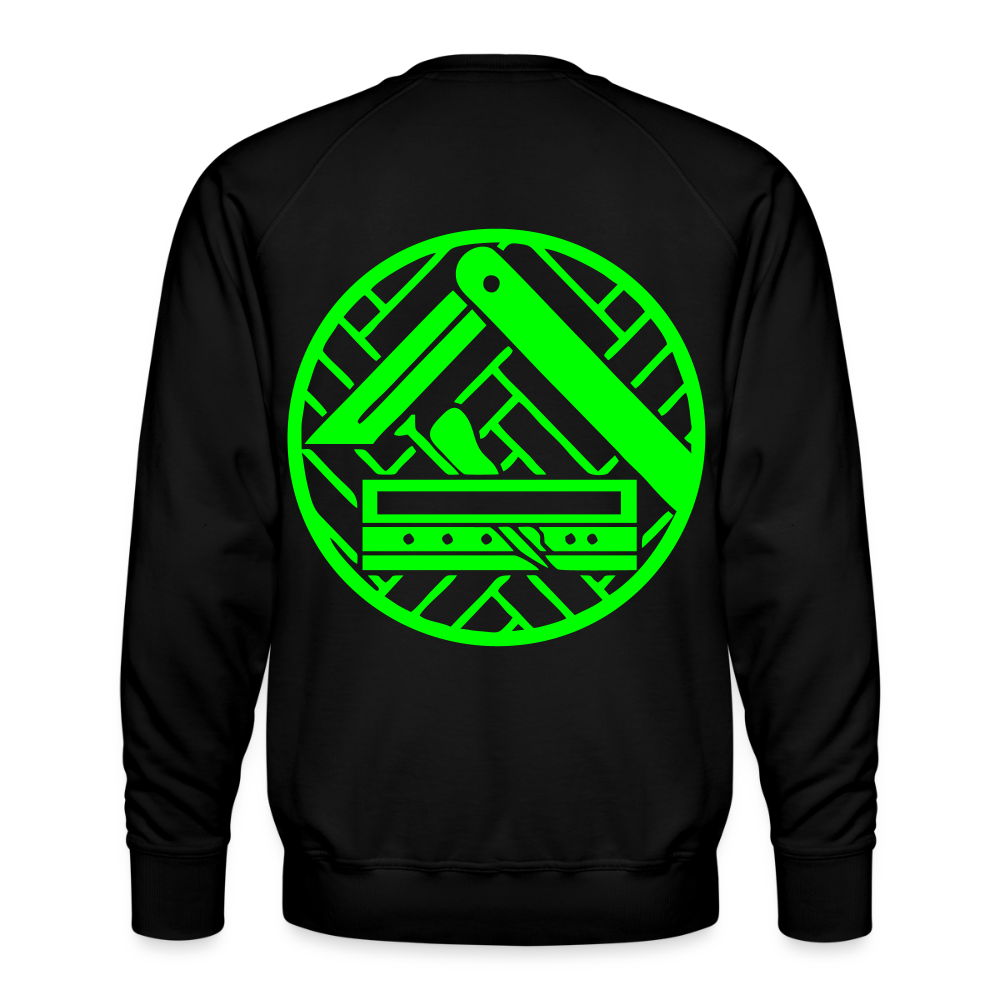 Unisex Premium Pullover "Parkettleger" neongrün Männer Premium Pullover