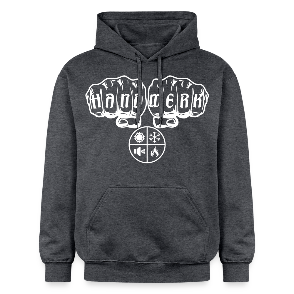 Gildan Unisex Softstyle® "Isolierer" Dunkelgrau meliert Gildan Unisex Softstyle® Midweight Hoodie