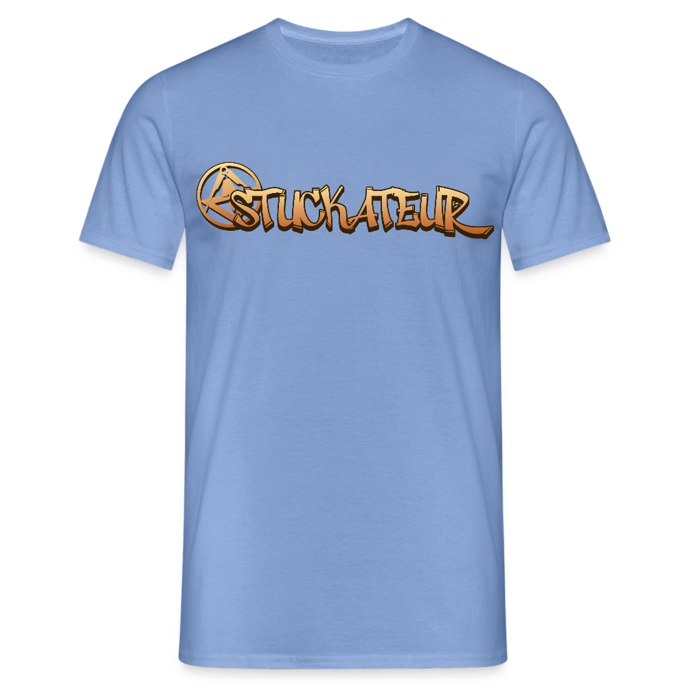 Unisex T-Shirt "Stuckateur" carolina blue Männer T-Shirt