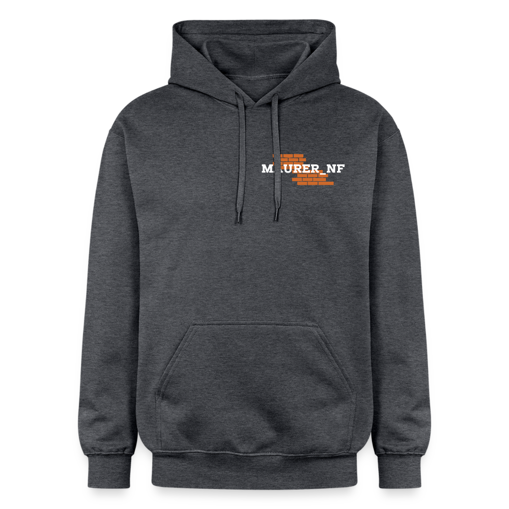 Maurer_NF Hoodie Dunkelgrau meliert Gildan Unisex Softstyle® Midweight Hoodie