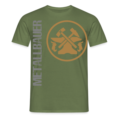 Unisex T-Shirt "Metallbauer" Militärgrün Männer T-Shirt
