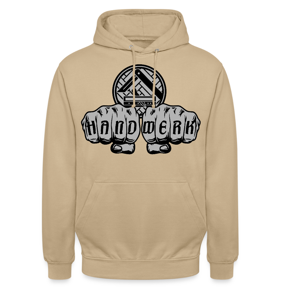 Unisex Hoodie "Parkettleger" Beige Unisex Hoodie