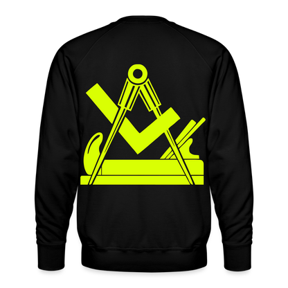 Unisex Premium Pullover "Schreiner" neongelb Männer Premium Pullover