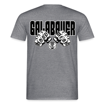 Unisex T-Shirt "GaLaBauer" Graphit meliert Männer T-Shirt