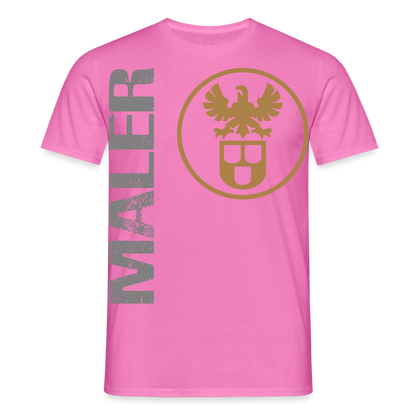 Unisex T-Shirt "Maler" Pink Männer T-Shirt