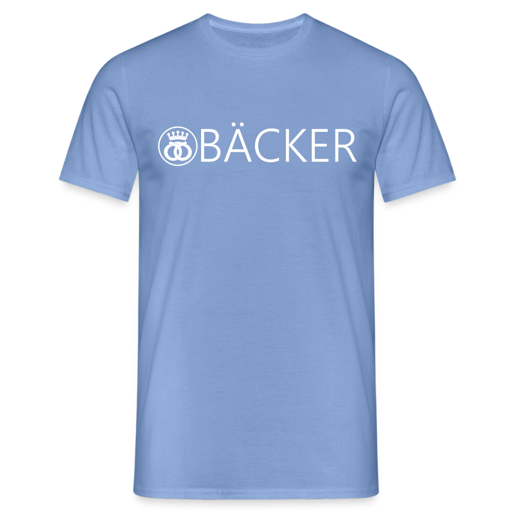 Unisex T-Shirt "Bäcker" carolina blue Männer T-Shirt