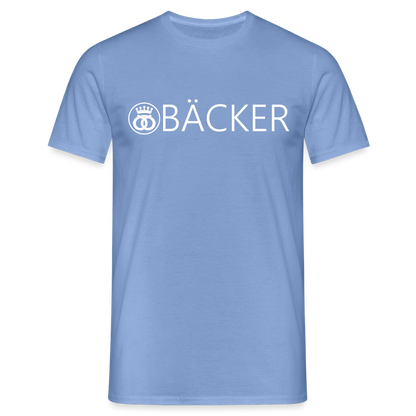 Unisex T-Shirt "Bäcker" carolina blue Männer T-Shirt