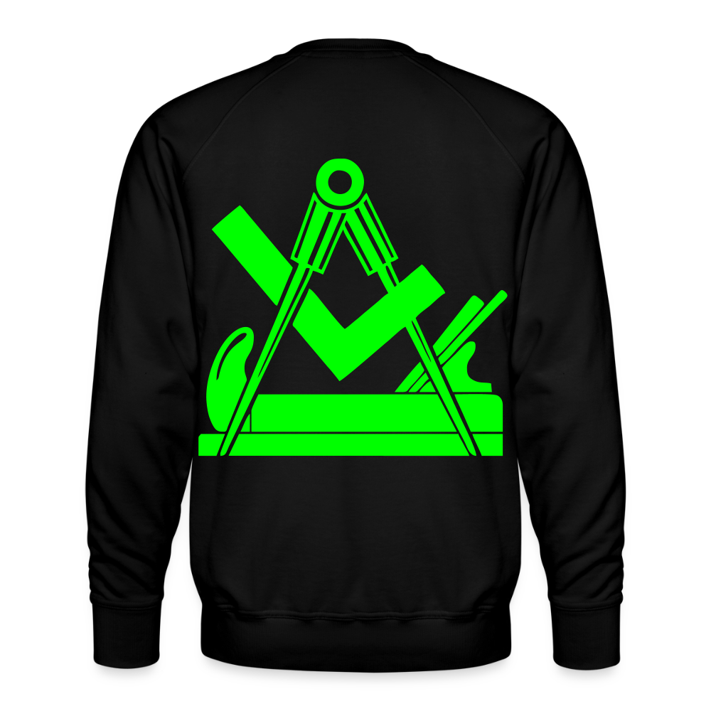 Unisex Premium Pullover "Tischler" neongrün Männer Premium Pullover