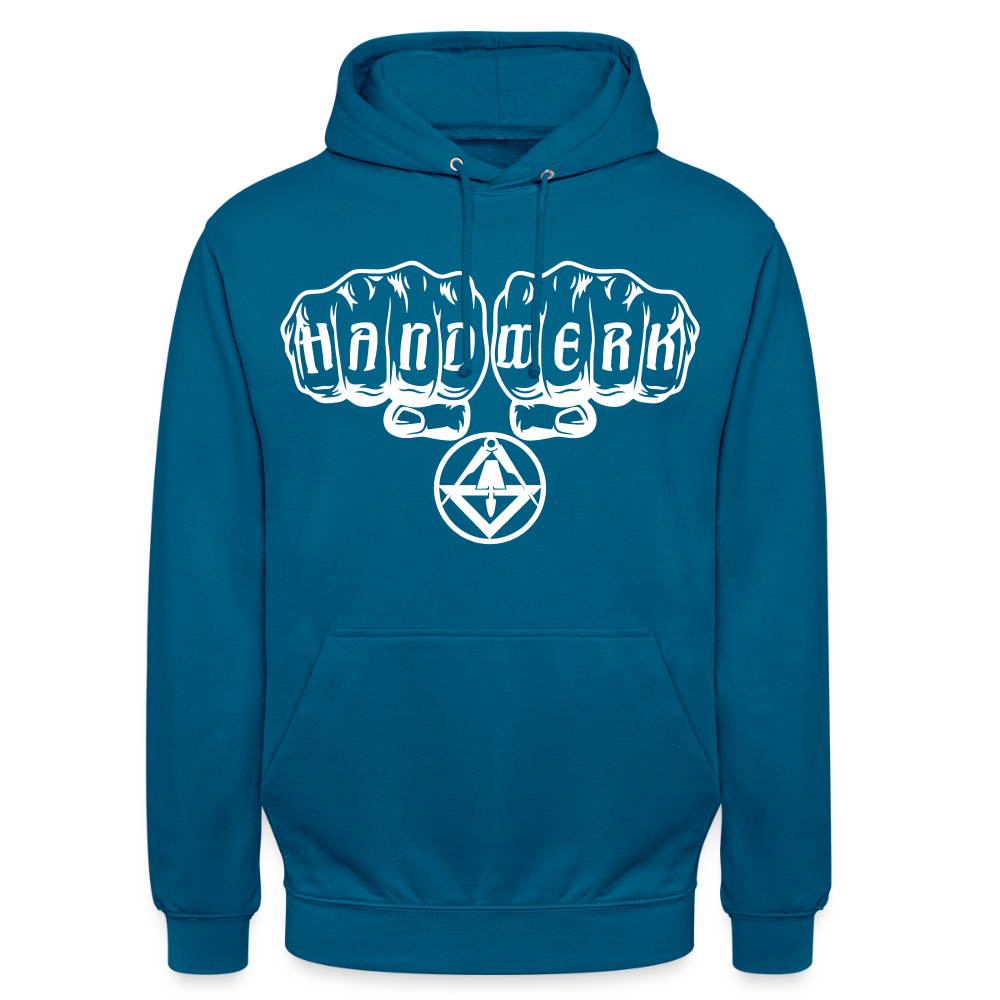 Unisex Hoodie "Stuckateur" Tiefseeblau Unisex Hoodie