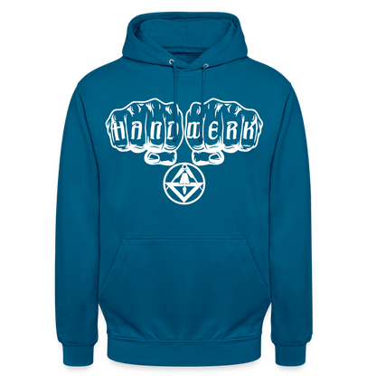 Unisex Hoodie "Stuckateur" Tiefseeblau Unisex Hoodie