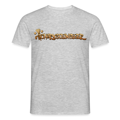 Unisex T-Shirt "Schornsteinfeger" Grau meliert Männer T-Shirt