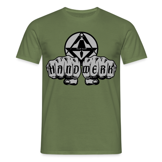 Unisex T-Shirt "Stuckateur" - Militärgrün