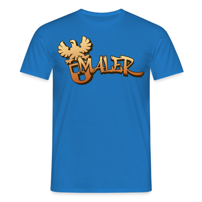 Unisex T-Shirt "Maler" Royalblau Männer T-Shirt