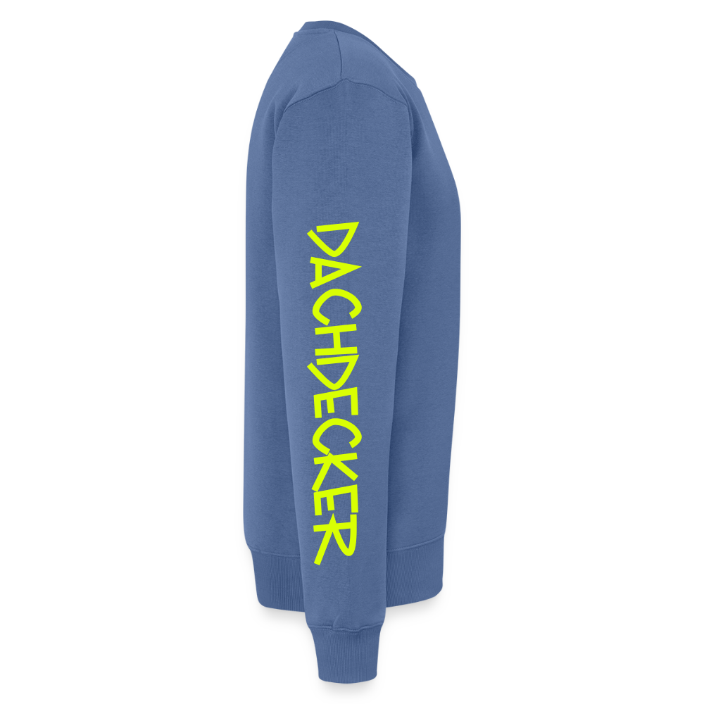 Unisex Premium Pullover "Dachdecker" neongelb Männer Premium Pullover