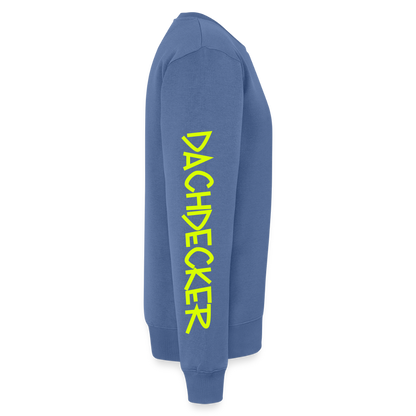Unisex Premium Pullover "Dachdecker" neongelb Männer Premium Pullover