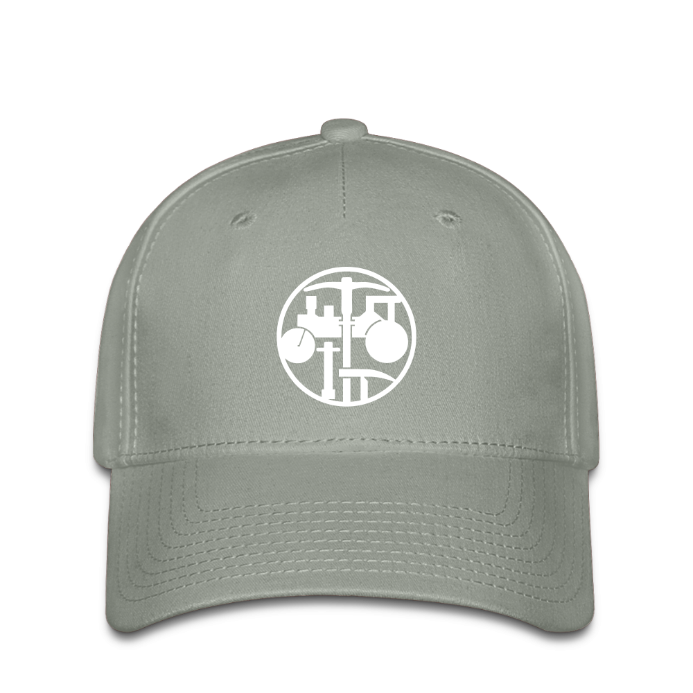 Flexfit Cap "Strassenbauer" Grüngrau Flexfit Cap