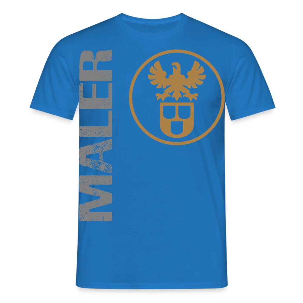 Unisex T-Shirt "Maler" Royalblau Männer T-Shirt