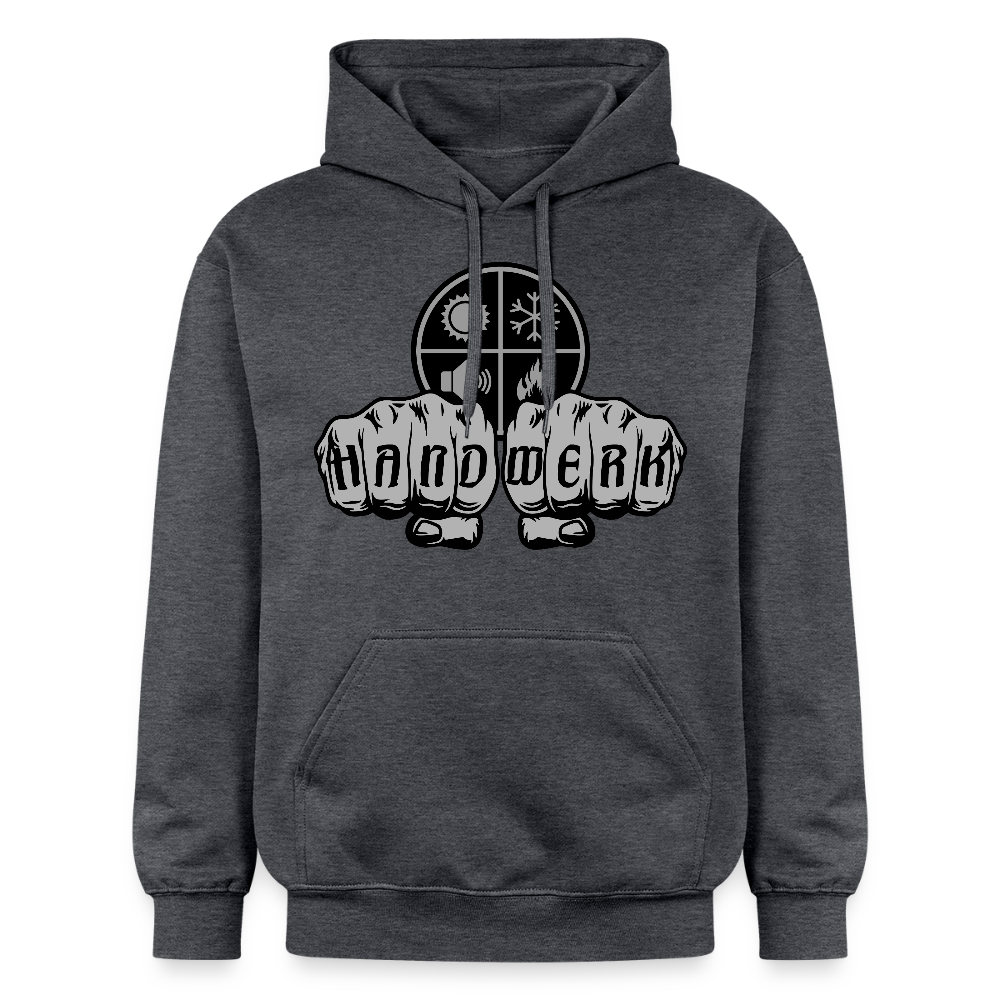 Gildan Unisex Softstyle® "Isolierer" Dunkelgrau meliert Gildan Unisex Softstyle® Midweight Hoodie