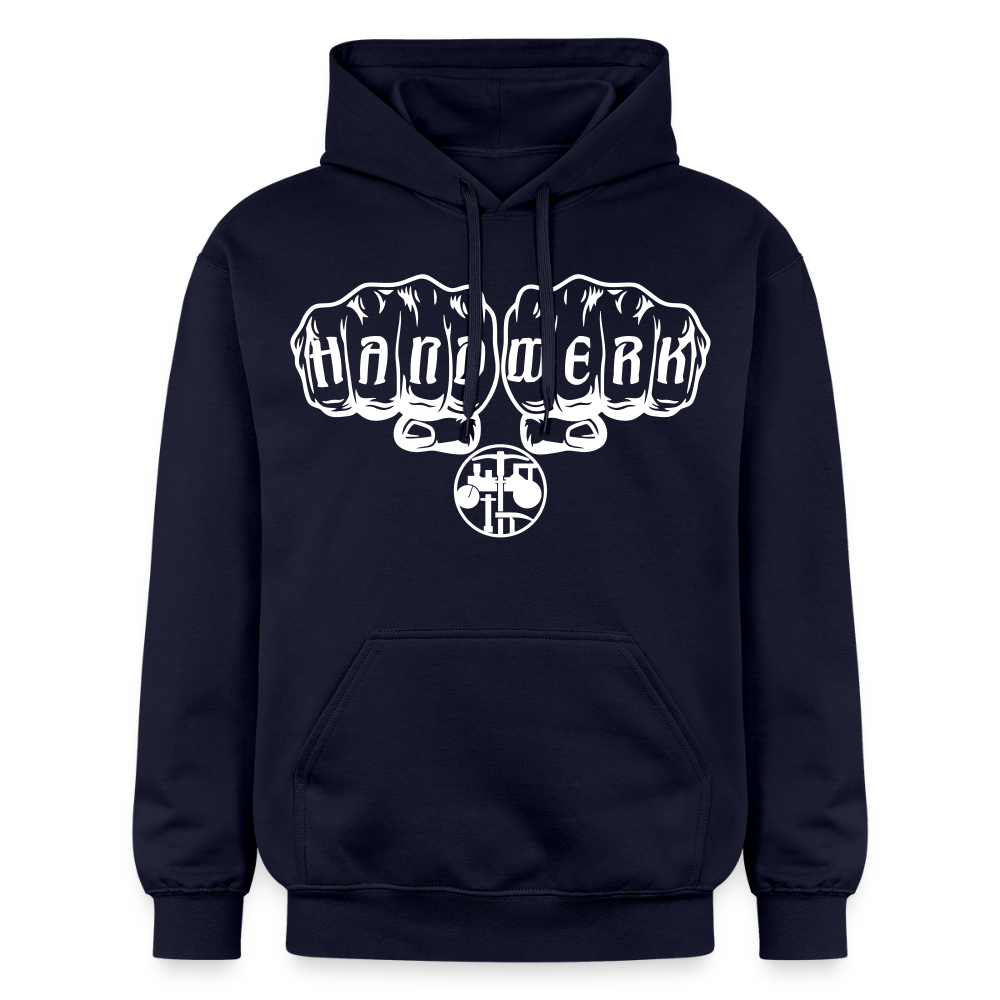 Gildan Unisex Softstyle® "Strassenbauer" Navy Gildan Unisex Softstyle® Midweight Hoodie