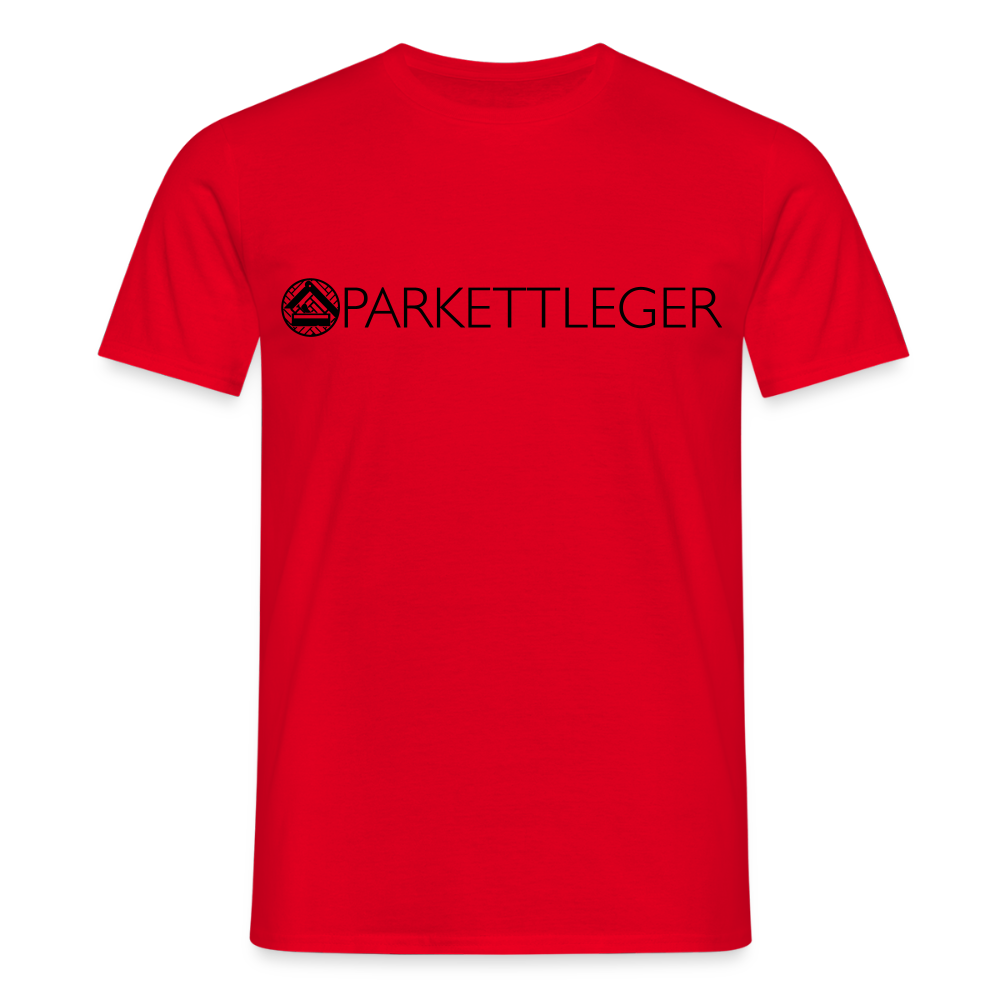Unisex T-Shirt "Parkettleger" Rot Männer T-Shirt