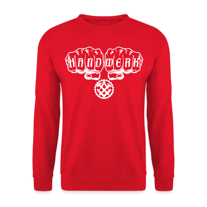 Unisex Pullover "Mechaniker" Rot Unisex Pullover